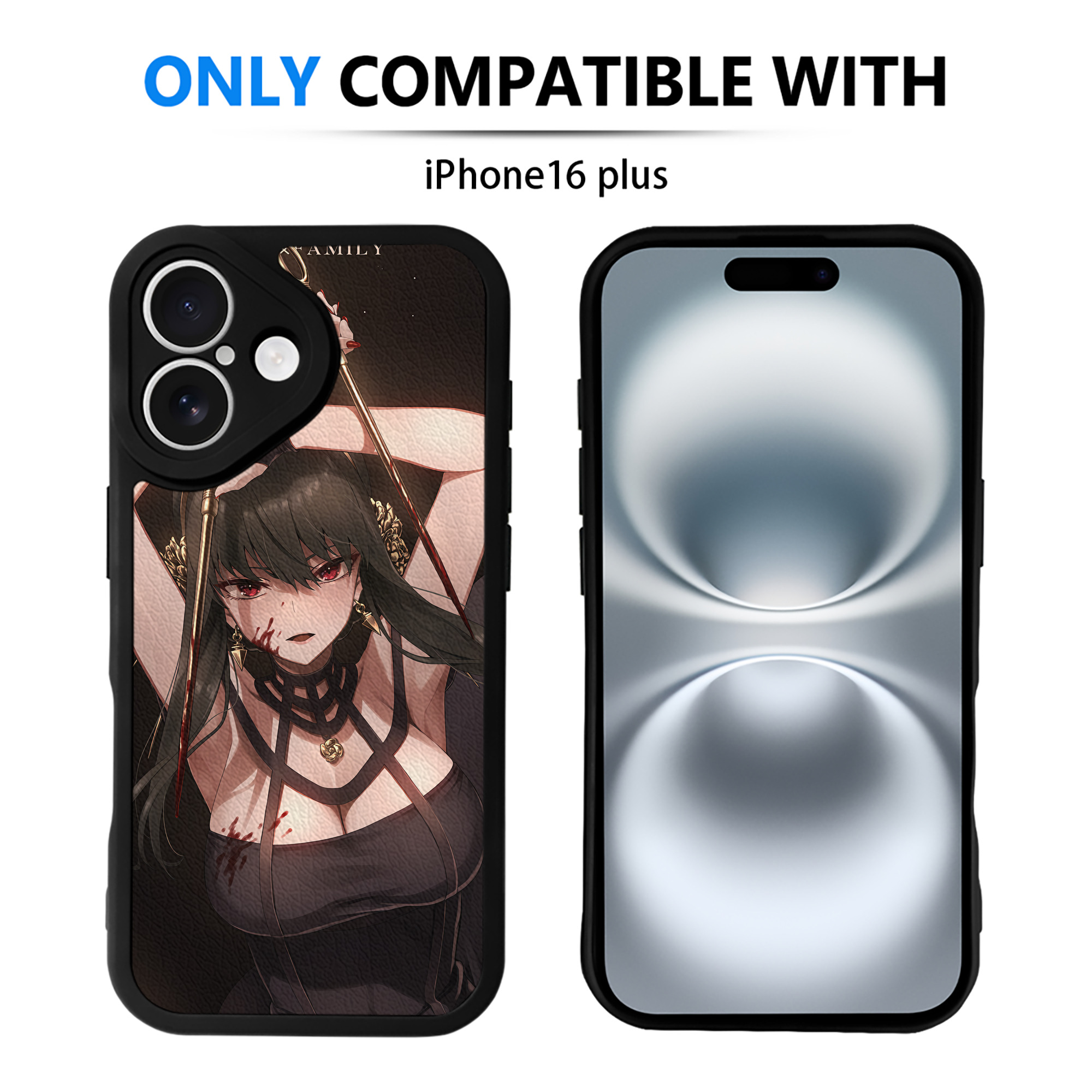 （画像用） SPY×FAMILY间谍家家酒 【iPhone 16シリーズ対応】シリコンスマホケース（レザー調） 材質：シリコン